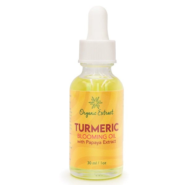 Mitchell Organic Organic Extract Turmeric Blooming Oil With Papaya Extract 30ml
