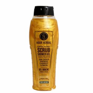 Noor 24K Gold Exfoliating Scrub Shower Gel 890ml