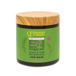 Queeny Cazara Rosemary Mint Scalp & Hair Replenishing Hair Mask