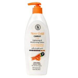 Noor Gold Carrot Lightening & Moisturizing Lotion 400ml