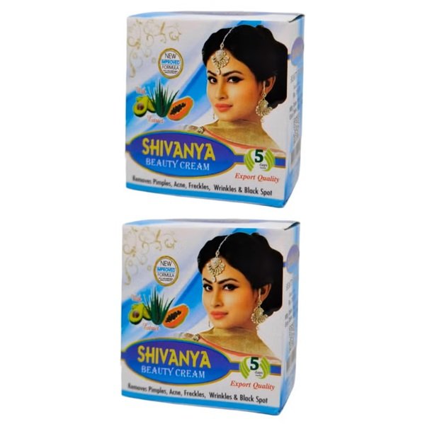 Shivanya Skin Whitening Beauty Cream White 2x30gm