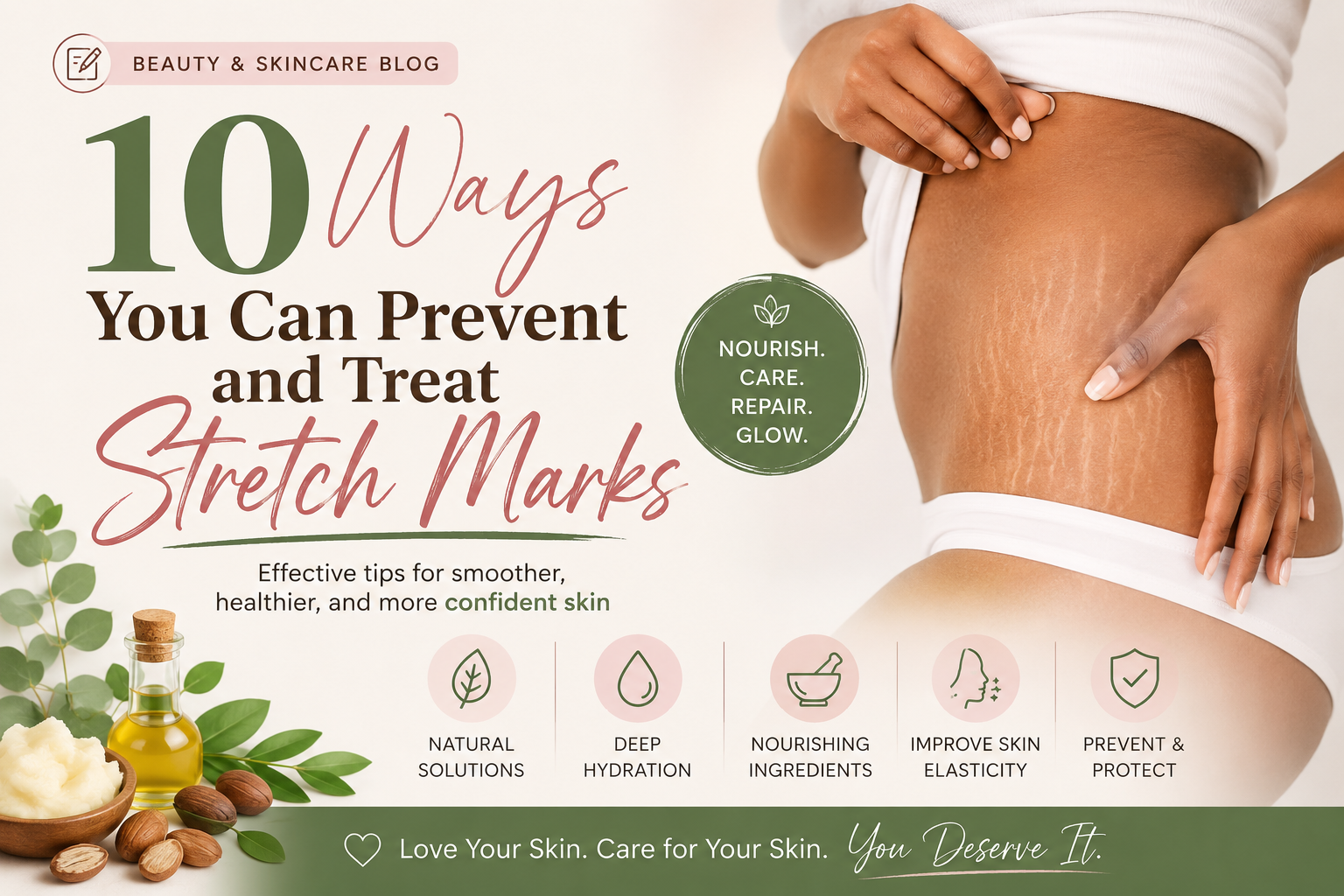 10 Ways You Can Prevent and Treat Stretch Marks