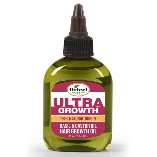 Difeel Ultra Growth Basil & Castor Hair Growth Oil 75ml
