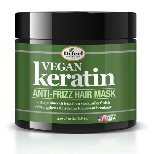 Difeel Vegan Keratin Anti Frizz Hair Mask 12Â 340gm