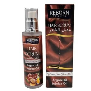 Reborn Beauty Hair Serum Frizz Ease Infused with Argan and Jojoba Oil 100ml