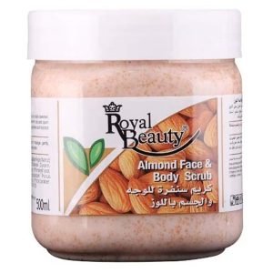 Royal Beauty Almond Face & Body Scrub 500ml