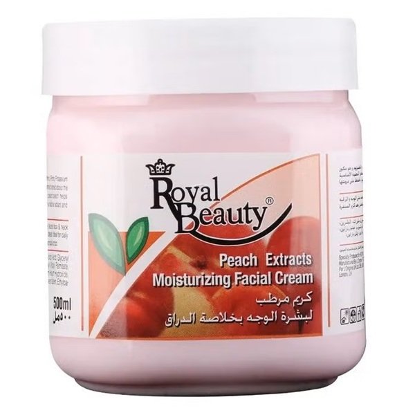 Royal Beauty Peach Moisturizing Face Cream 500ml
