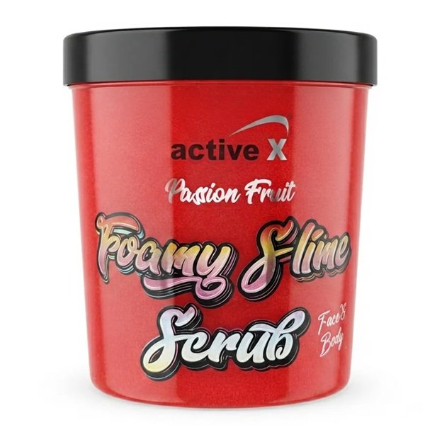 ActiveX Passion FruitĀ Foamy Slime Deep Cleansing & Exfoliating Face & Body Scrub 800gm