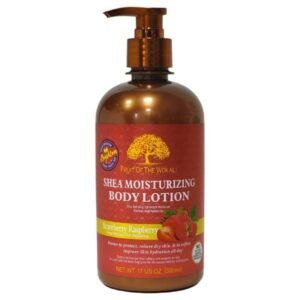 Fruit Of The Wokali Moisturizing Body Cream With Shea Butter, Strawberry And Raspberry Extract 500ml