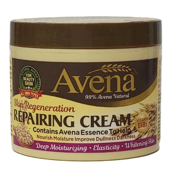 Fruit Of The Wokali Oatmeal Facial Cream Moisturizing Repairing Soothing Firming, Reduces Wrinkles And Brightens The Skin 115gm