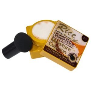 Fruit Of The Wokali Organic Rice Cream Makeup Foundation With Cushion, Adheres Perfectly To The Skin, Unifies The Tone And Firms 2 Shades, 20gm