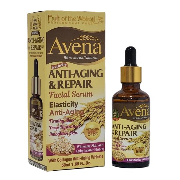 Fruit Of The Wokali Professional Care Oat Rejuvenating And Moisturizing Anti-Wrinkle Facial Serum 50ml