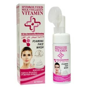 Fruit of the Wokali Hydrolyzed Milk Collagen Vitamin Foaming Facial Cleanser With Vitamin E, Aloe And Collagen. 150ml