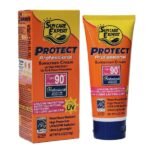 Fruit of the Wokali SPF 90 Cream Sunscreen for Sun-Sensitive and Tanned Skin, UVA UVB Filters, 130gm