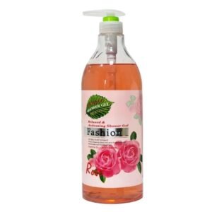 Nourishing And Activating Shower Gel With Natural Rose Essence Fruit Of The Wokali 1300ml