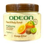 ODEON Orange & Kiwi Brightening Face & Body Scrub 300ml