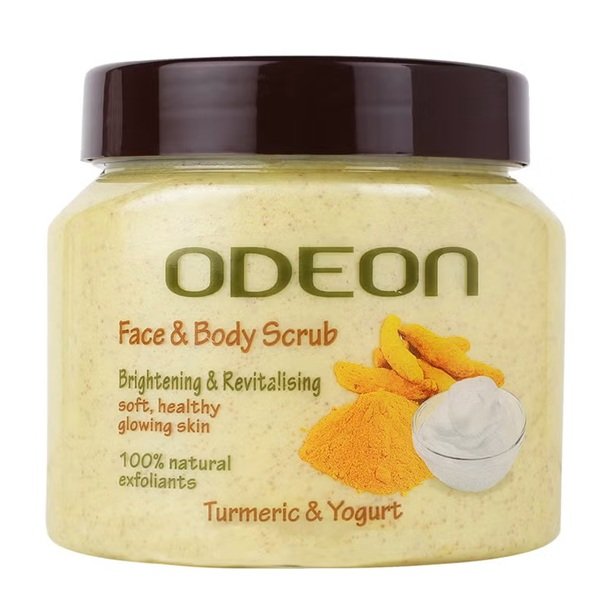 ODEON Turmeric and Yogurt Body Scrub 300ml