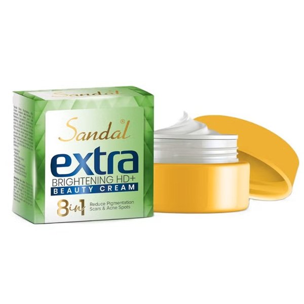 Sandal Extra Brightening HD+ Beauty Cream 8 in 1 Formula 30gm