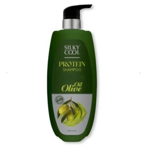Silky Cool Anti-Hair Loss Shampoo with Olive Oil, Black Seed & Wheat Protein 500ml