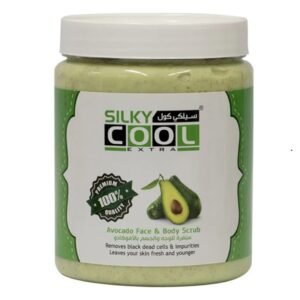 Silky Cool Avocado Face & Body Scrub 1000ml