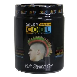 Silky Cool Black Styling Hair Gel 1000ml