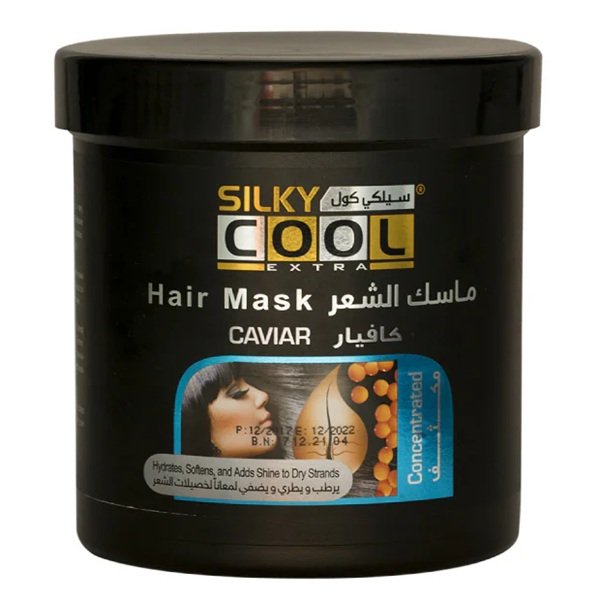 Silky Cool Caviar Hair Mask Deep Conditioning Treatment with Caviar Extract & Fatty Acids 1000ml