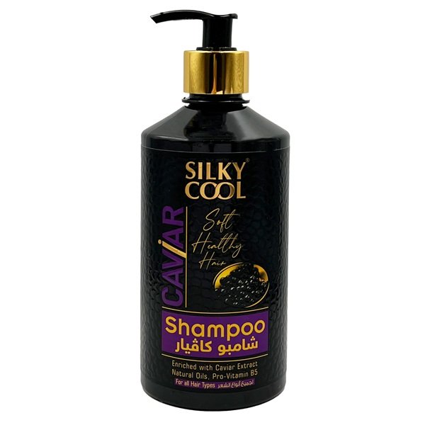 Silky Cool Caviar Revival Luxurious Hair Shampoo Treatment for Ultimate Rejuvenation 500ml