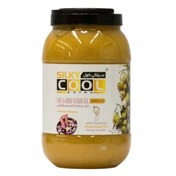 Silky Cool Chamomile Foot & Body Scrub Gel 4 Litres