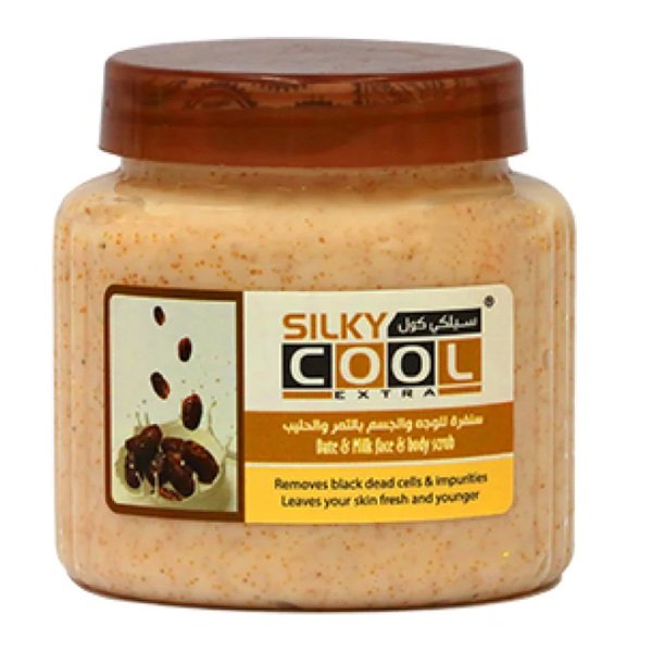 Silky Cool Date & Milk Face & Body Scrub 300ml