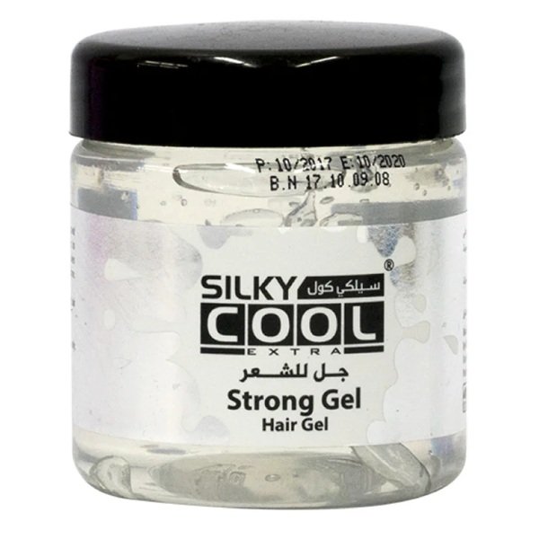 Silky Cool Extra Strong Hair Gel Clear 100ml