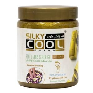 Silky Cool Gold Foot & Body Scrub Gel 1000ml