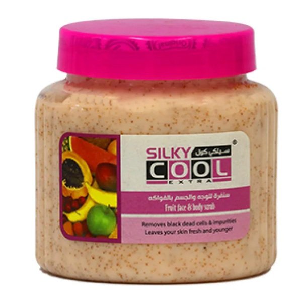 Silky Cool Fruits Face & Body Scrub 300ml