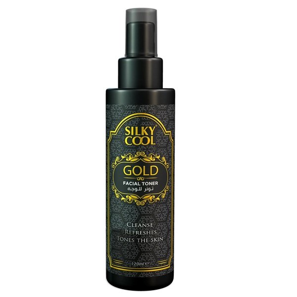 Silky Cool Gold Facial Toner with Salicylic Acid 120ml