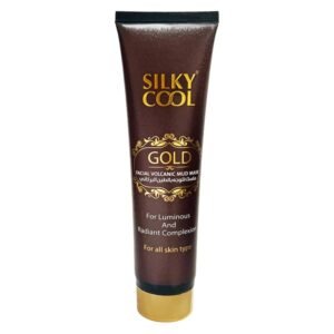 Silky Cool Gold Facial Volcanic Mud Mask 140ml