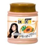 Silky Cool Hot Oil Papaya Deep Conditioning Hair Treatment for Dry, Damaged & Frizzy Hair 1000ml