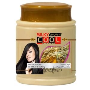 Silky Cool Hot Oil Wheat & Honey Deep Conditioning Hair Treatment for Dry, Damaged & Frizzy Hair 1000ml