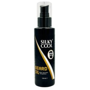 Silky Cool Men Beard Oil For Faster Growth & Thicker Beard Look 120ml