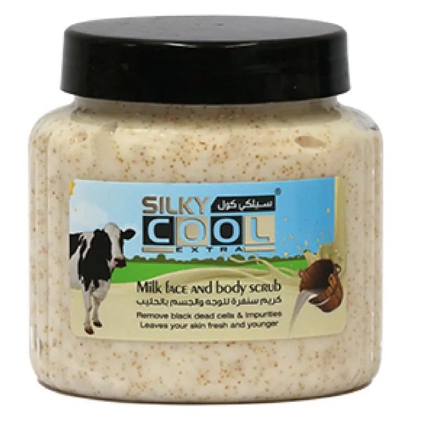 Silky Cool Milk Face & Body Scrub 300ml