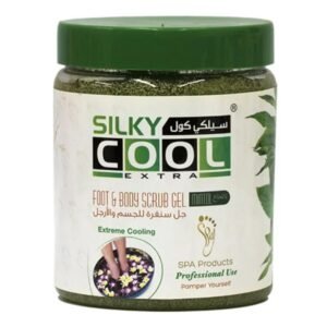 Silky Cool Mint Foot & Body Scrub Gel 1000ml
