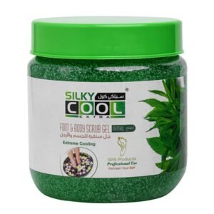 Silky Cool Mint Foot & Body Scrub Gel 500ml