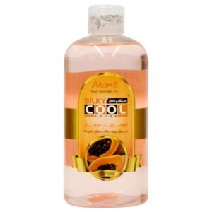 Silky Cool Papaya Scented Relaxing & Hydrating Body Massage Oil 500ml