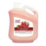 Silky Cool Pomegranate Shampoo Nourishing, Hydrating, and Gentle Hair Care for All Hair Types 4.2 Liter