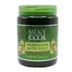 Silky Cool Traditional Moroccan Black Soap for Deep Cleansing & Exfoliation Moroccan Soap with Olive Oil 500ml Discover the Traditional Moroccan Hammam Experience Transform your skincare routine with Silky Cool Moroccan Soap with Olive Oil 500ml, a luxurious cleansing treatment inspired by traditional Moroccan beauty rituals. Enriched with nourishing olive oil, this rich Moroccan soap helps soften the skin, remove impurities, and prepare the body for effective exfoliation. Its creamy texture glides smoothly over the skin, helping leave it feeling refreshed, clean, and revitalized after every use. Perfect for use before exfoliation with a Moroccan glove (Kessa mitt), this traditional black soap helps loosen dead skin buildup while supporting a smoother, more radiant-looking complexion. Key Benefits Deeply cleanses and refreshes the skin Helps soften rough and dry areas Prepares skin for exfoliation Supports smoother and brighter-looking skin Enriched with olive oil for added nourishment Suitable for regular body care routines Ideal for home spa and hammam treatments Generous 500ml size for long-lasting use How to Use Wet the body with warm water. Apply a thin layer of Moroccan soap over the skin. Leave on for 3–5 minutes. Rinse lightly. Exfoliate using a Moroccan glove (Kessa mitt). Rinse thoroughly and moisturize afterward.
