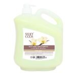 Silky Cool Vanilla Shampoo Nourishing, Hydrating, and Gentle Hair Care for All Hair Types 4.2 Liter