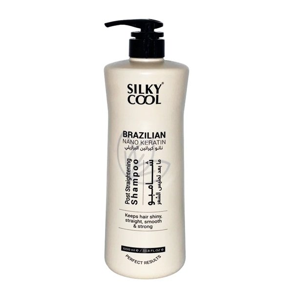 Silky cool Brazilian Nano keratin Post Straightening Home Care Shampoo 1000ml