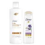 Dove 5 Oils Nourishing Care + Lavender Thickness Shampoo - 400ml+180ml