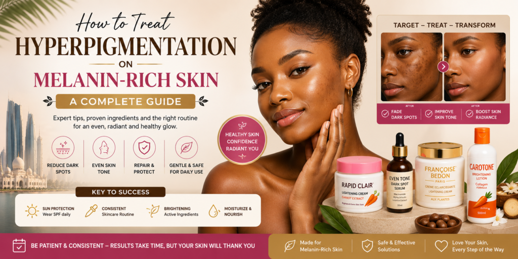 How to Treat Hyperpigmentation on Melanin-Rich Skin A Complete Guide