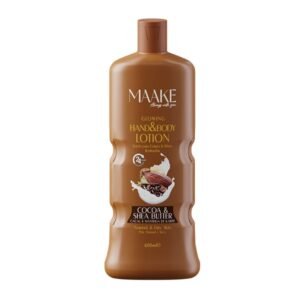 MAAKE Cocoa & Shea Butter Glowing Hand & Body Lotion 600ml