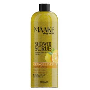 MAAKE Orange Lemon Glowing Shower Gel Scrub 1000ml