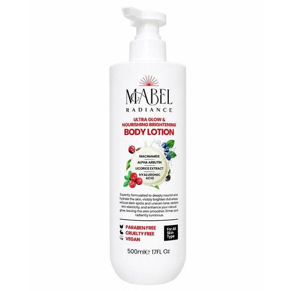 Mabel Radiance Ultra Glow & Nourishing Brightening Body Lotion 500ml